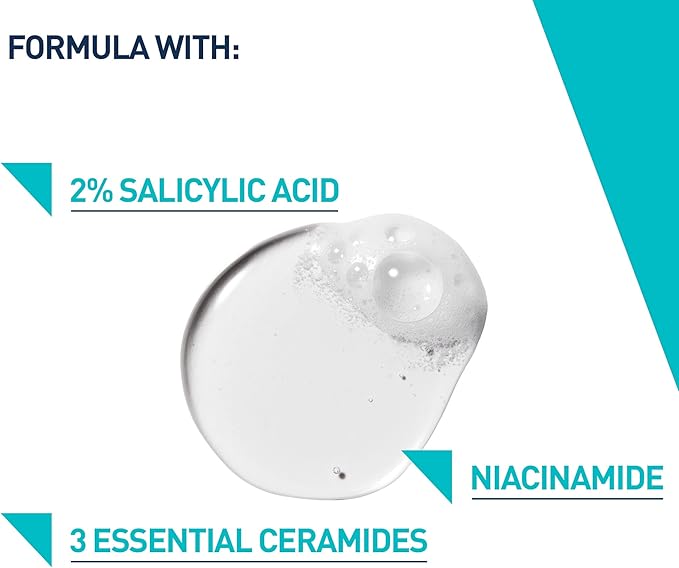 CeraVe Blemish Control Cleanser Face Wash For Acne & Blemish Prone Skin