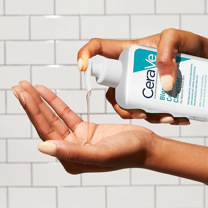 CeraVe Blemish Control Cleanser Face Wash For Acne & Blemish Prone Skin